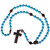 Turquoise 8mm Bead Jujube Wood Rosary R4158