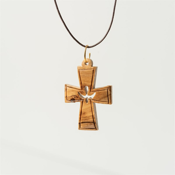 Holy Spirit Cross Pendant