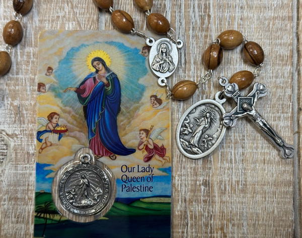 Our Lady of Palestine Rosary Set
