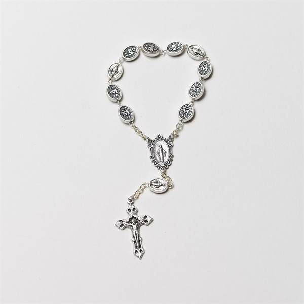 Miraculous Medal One Decade Finger Rosary