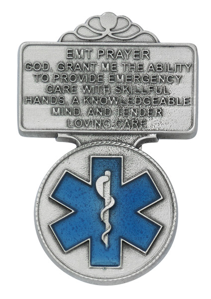 EMT Blue Epoxy Visor Clip VC-912