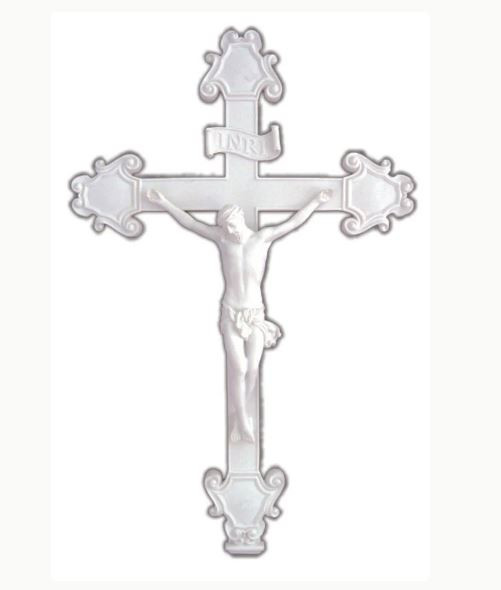 Crucifix in White