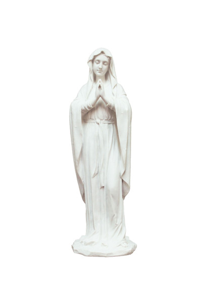 Adoring Virgin in White