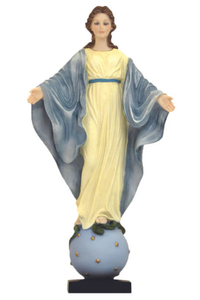 SR-75217-C Our Lady of the Smiles in Fully Hand-Painted Color