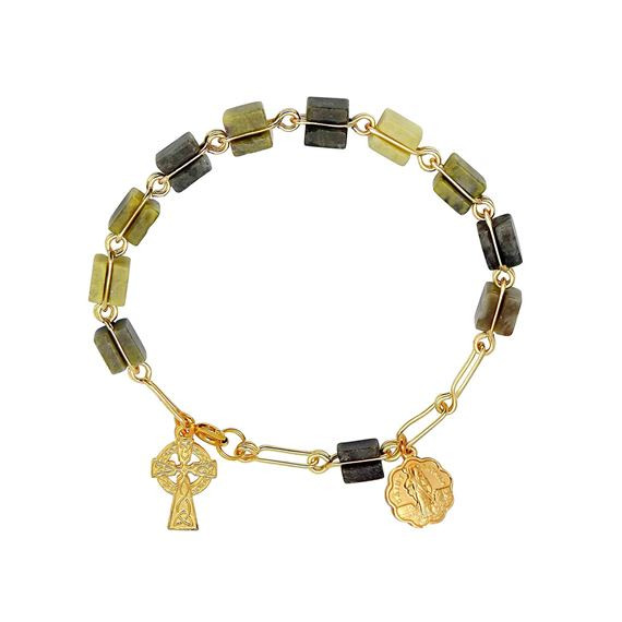 The Connemara Marble Rosary Bracelet