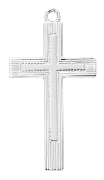 Sterling Silver Cross on 18" Chain L9241
