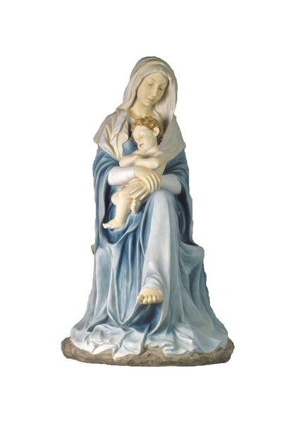 Madonna & Child Statue in Color 26" SR-75529-C