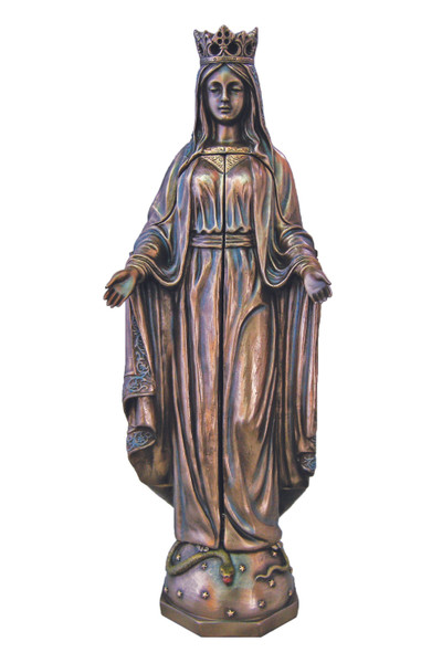 Our Lady of Sorrows Triptych in Cold Cast Bronze 11" SR-75630