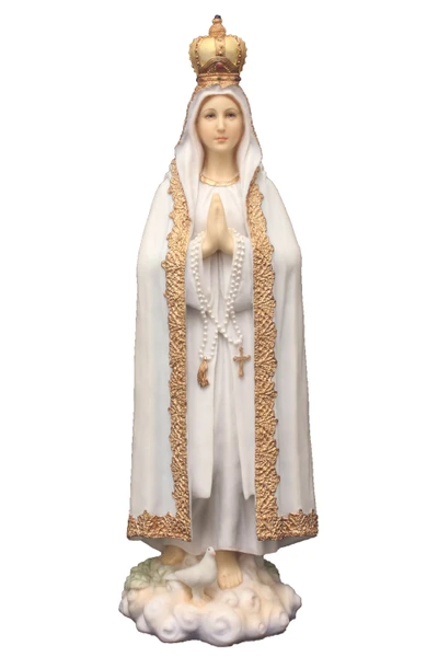 Our Lady of Fatima Statue in Color 10" SR-75923-C