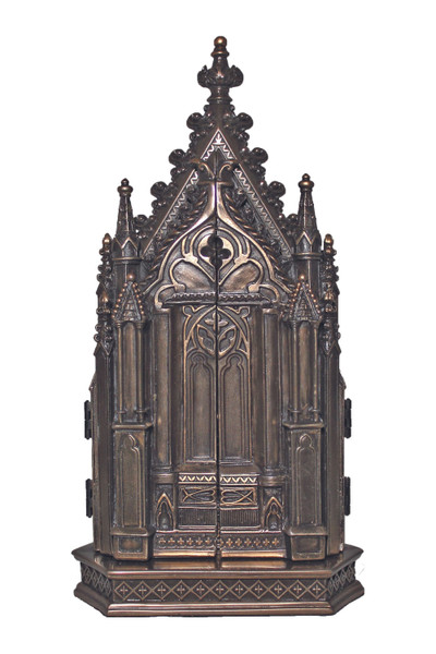Calvary Triptych in Cold Cast Bronze 7.25x8" SR-76234