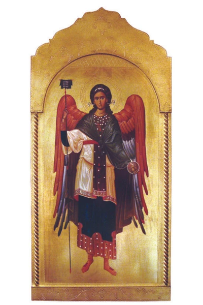 Archangel Gabriel Florentine Plaque 21x45" L-1102