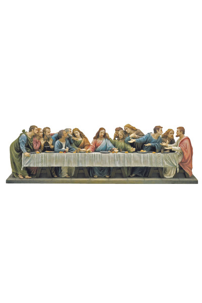 Large Last Supper Statue in Color 29x7x8" SR-75825-C