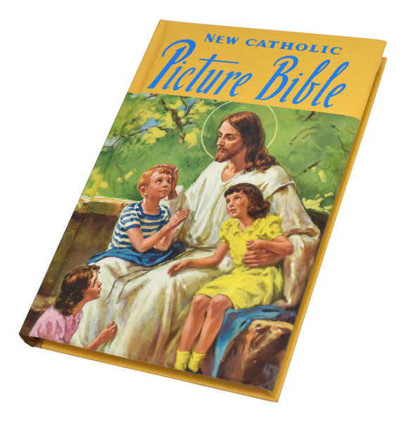 Catholic Picture Bible by Rev. Lovasik - Catholic Bible, Padded Hardcover, 233 pp.