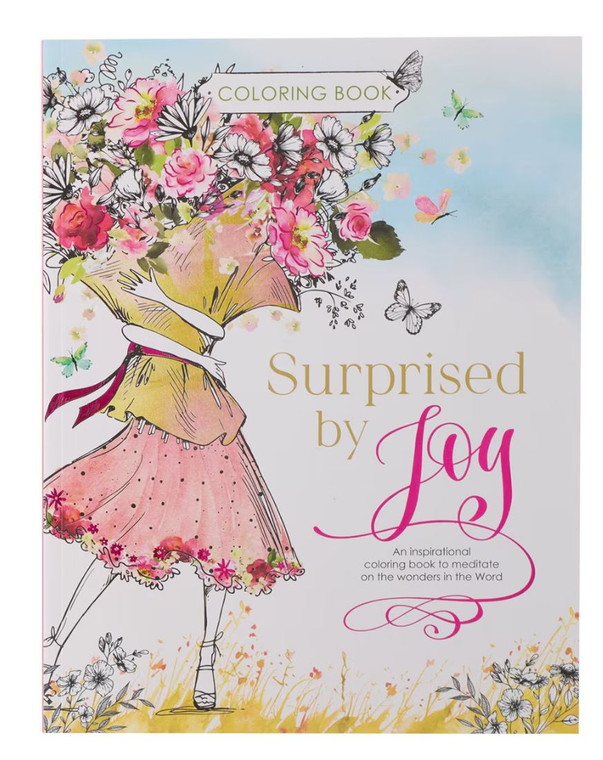 Surprised by Joy Adult Coloring Journal For Catholics with Meditations