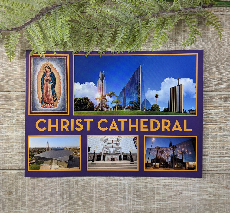 Christ Cathedral Multi-Image Postcard