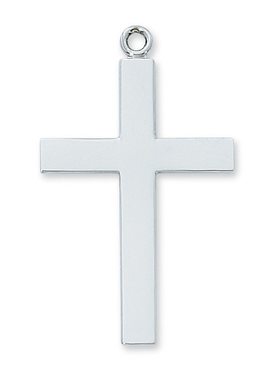 Sterling Silver Cross with Lord's Prayer L8020