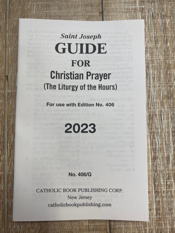 Christian Prayer Guide for 2023 406/G