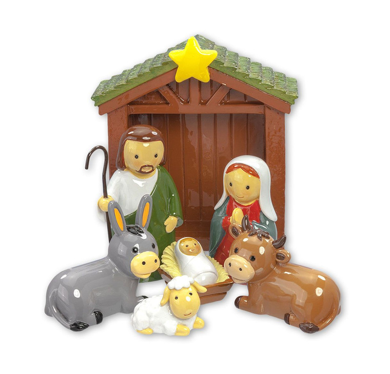 Family Nativity Scene #251040