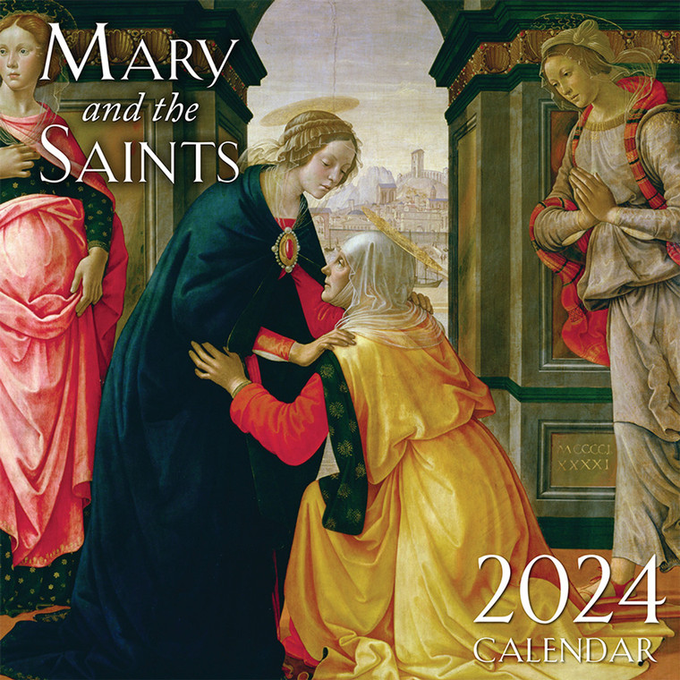 2024 Mary and the Saints Wall Calendar