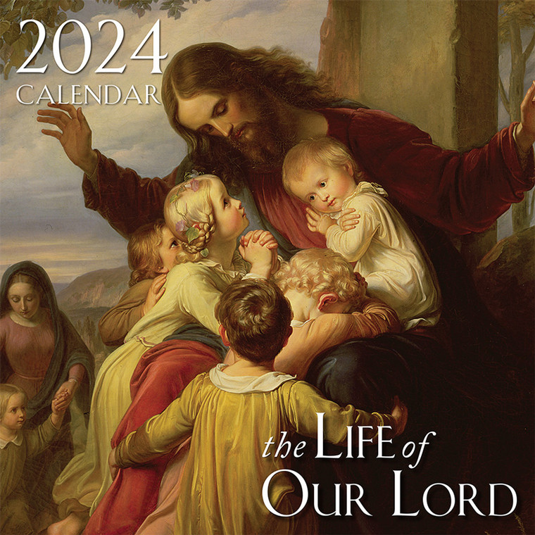 The Life of Our Lord Wall Calendar 2024