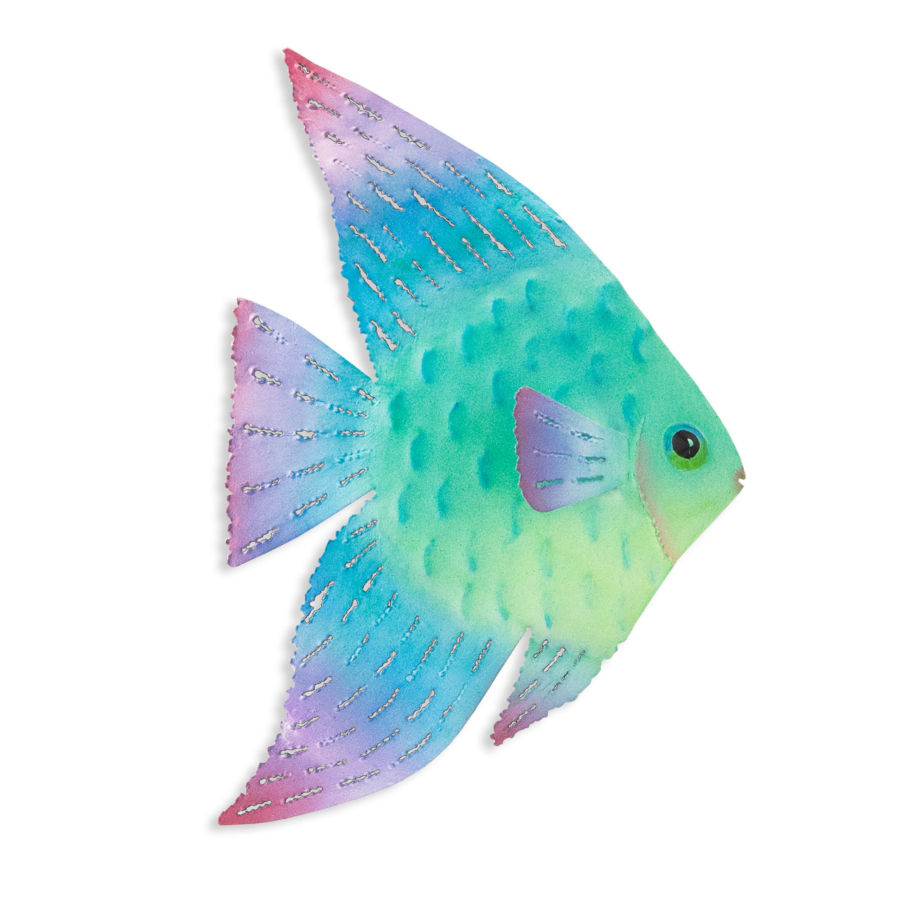 Angelfish Metal Wall Art Pastel OS525R