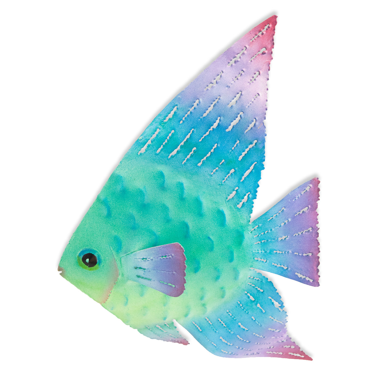 Angelfish Metal Wall Art Pastel OS525L
