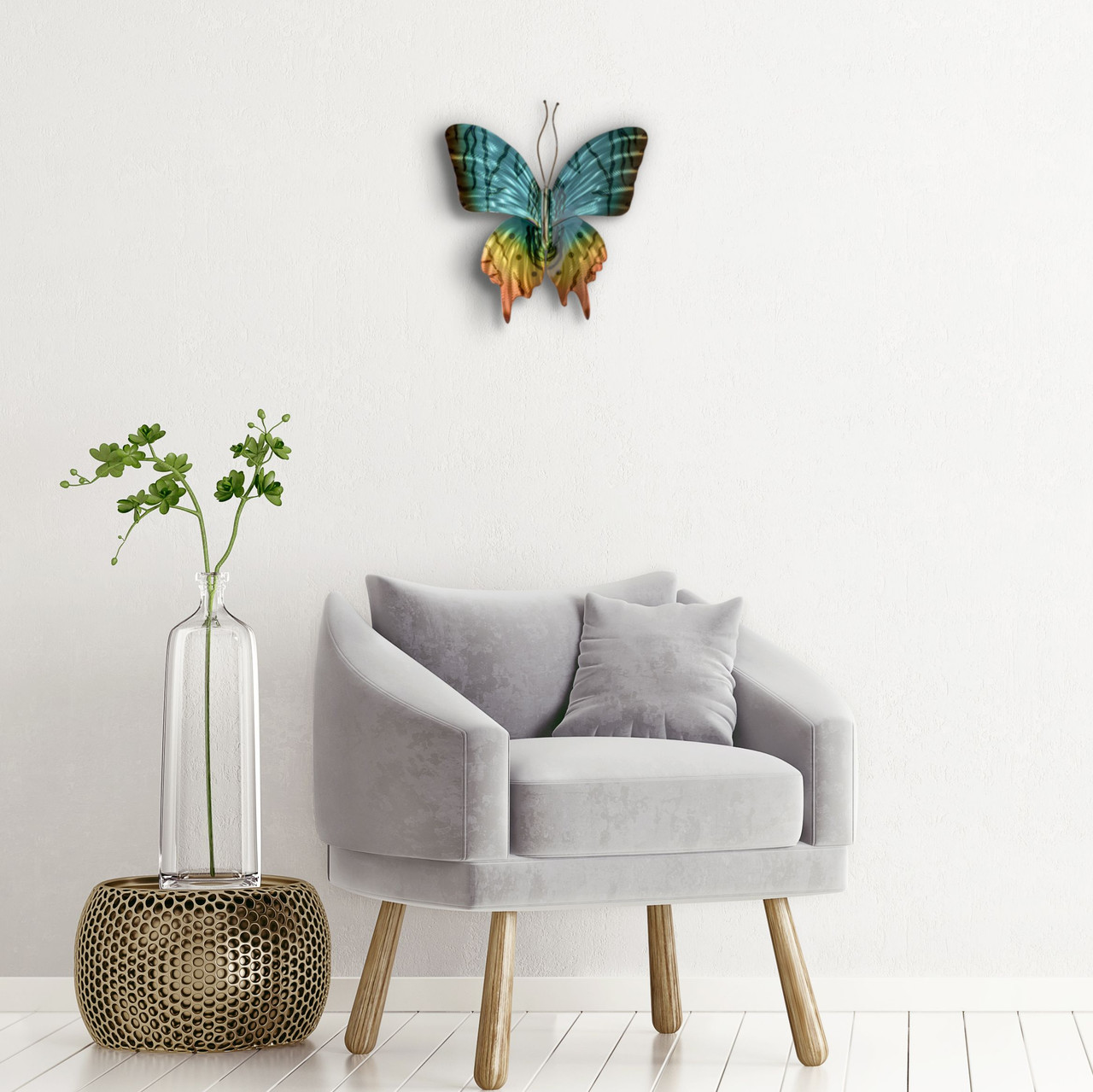 Mixed Flight Horizontal - Mm057S | CopperWallArt