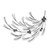 Pine Tree Branch Facing Left Metal Wall Art - CA608L Pine Tree Branch Facing Left Metal Wall Art - CA608L