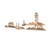 Lighthouse Scene Beach Junk Wall Set (2 pcs) C546