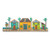Tropical Village Wood Tropical Wall Art C607 Tropical Village Wood Tropical Wall Art C607