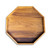 Teak Hexagonal Tray Large MMG131