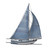 Majestic Sailing Yacht Metal Wall Sculpture