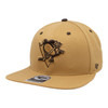 Pittsburgh Penguins Toffee Flat Brim Hat