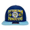 Pittsburgh Penguins Heritage Foam Flat Brim Hat