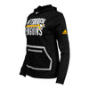 Pittsburgh Penguins Ladies Stripe Spray Hoodie