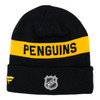 Pittsburgh Penguins Authentic Pro Rink 12 Knit Hat