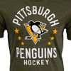 Pittsburgh Penguins Comfy Heather Military T-Shirt