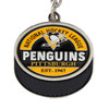 Pittsburgh Penguins Puck Keychain