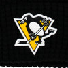 Pittsburgh Penguins Black Waffle Knit Hat