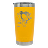 Pittsburgh Penguins YETI Rambler 20oz PIT Gold