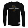 Pittsburgh Penguins Black Rink Long Sleeve T-Shirt