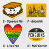 Pittsburgh Penguins Premium Sticker Collection from Blue '84