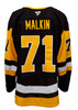 2024-25 Evgeni Malkin Game-Used Set 3 Home Jersey