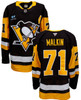 2024-25 Evgeni Malkin Game-Used Set 3 Home Jersey