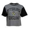 Pittsburgh Penguins Ladies Club Chance Cropped T-Shirt