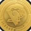 Pittsburgh Penguins Anodized Metal Puck