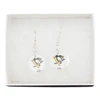 Pittsburgh Penguins Swarovski Pick Off Dangle Earrings