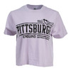 Pittsburgh Penguins Ladies Boxy Cropped T-Shirt