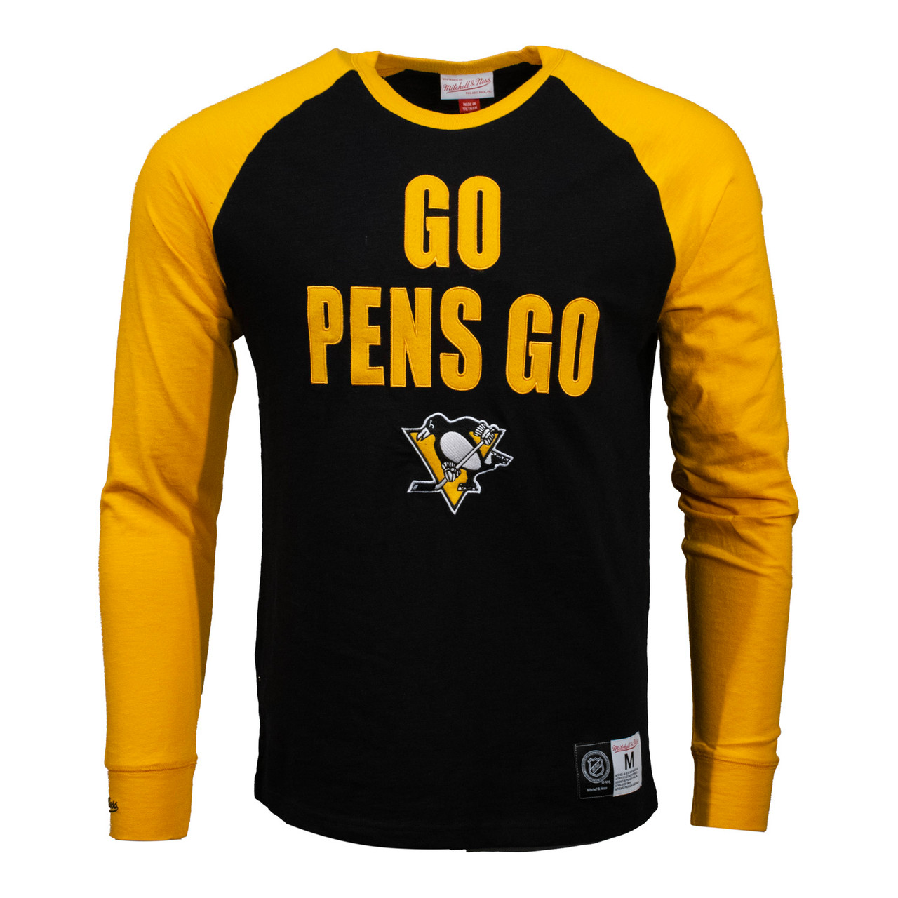 Pittsburgh Penguins Vintage Legendary Long Sleeve T-Shirt