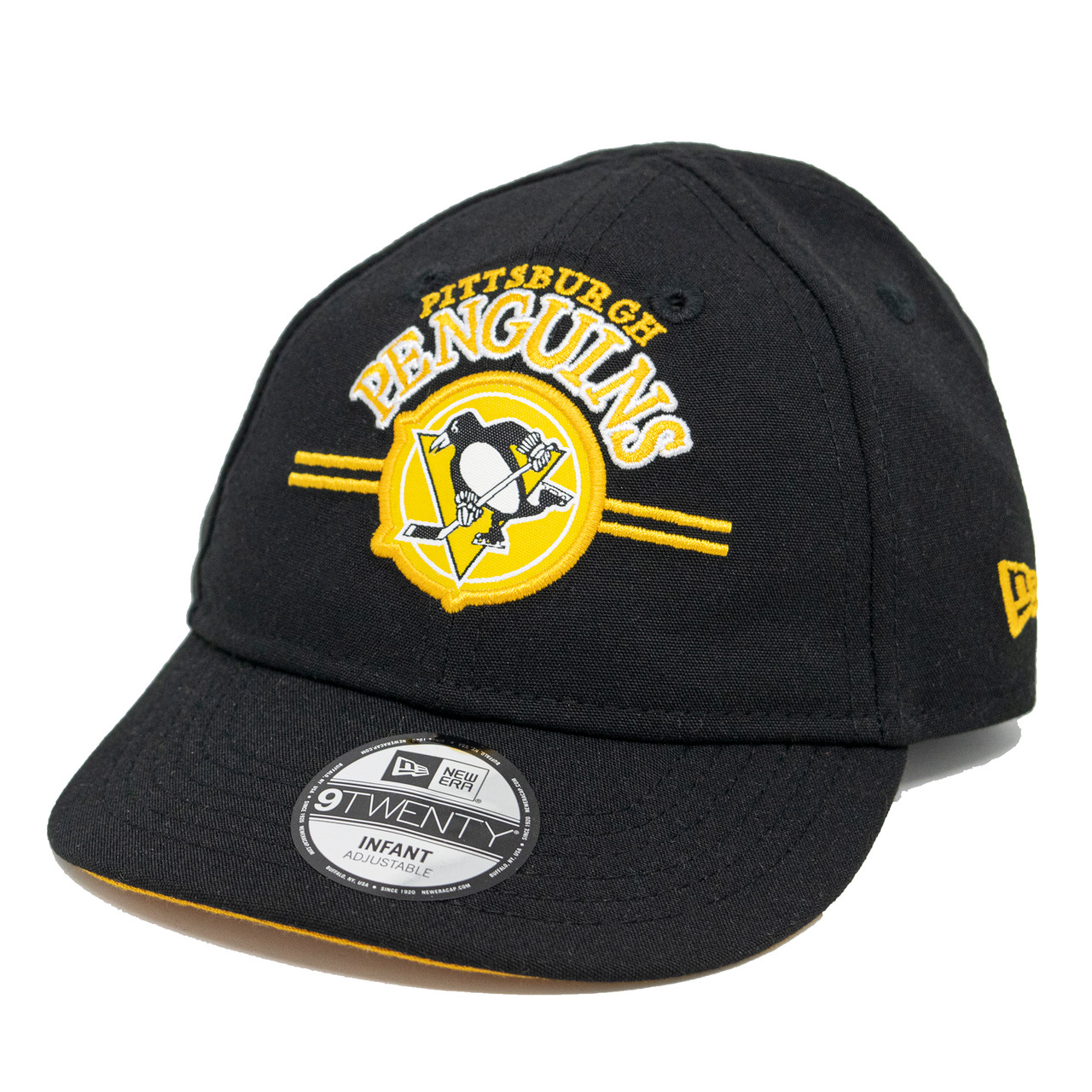 Lids Pittsburgh Penguins adidas Team Adjustable Hat - Gold/Black